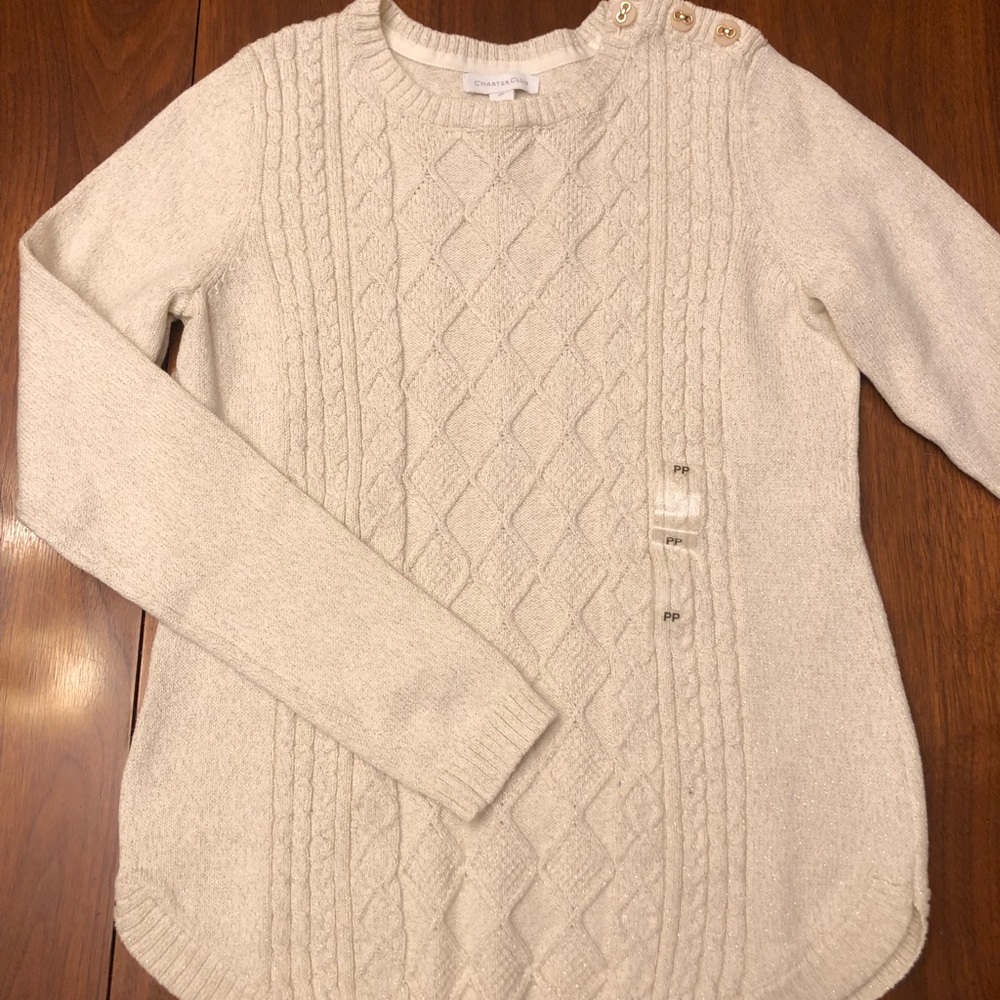 Charter Club Core Table Sweater
